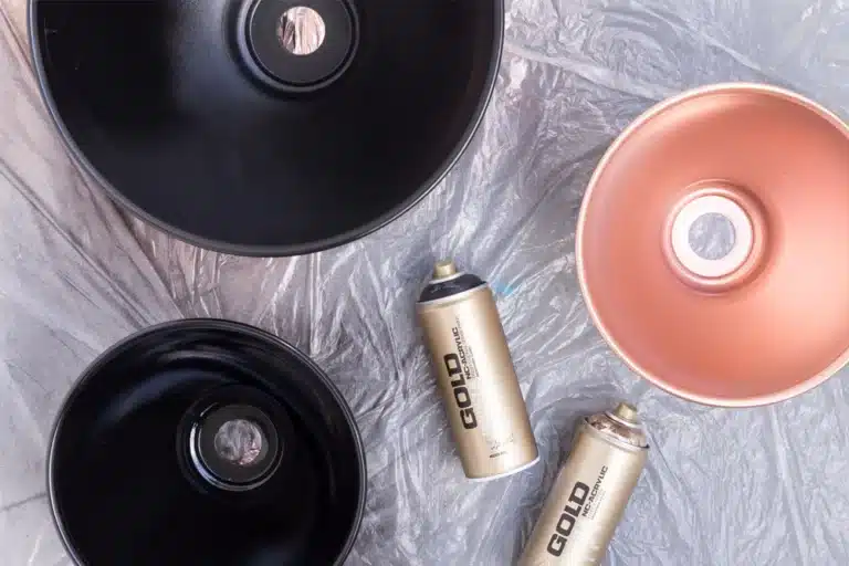 Montana GOLD Chrome Effect lampenkap spuiten