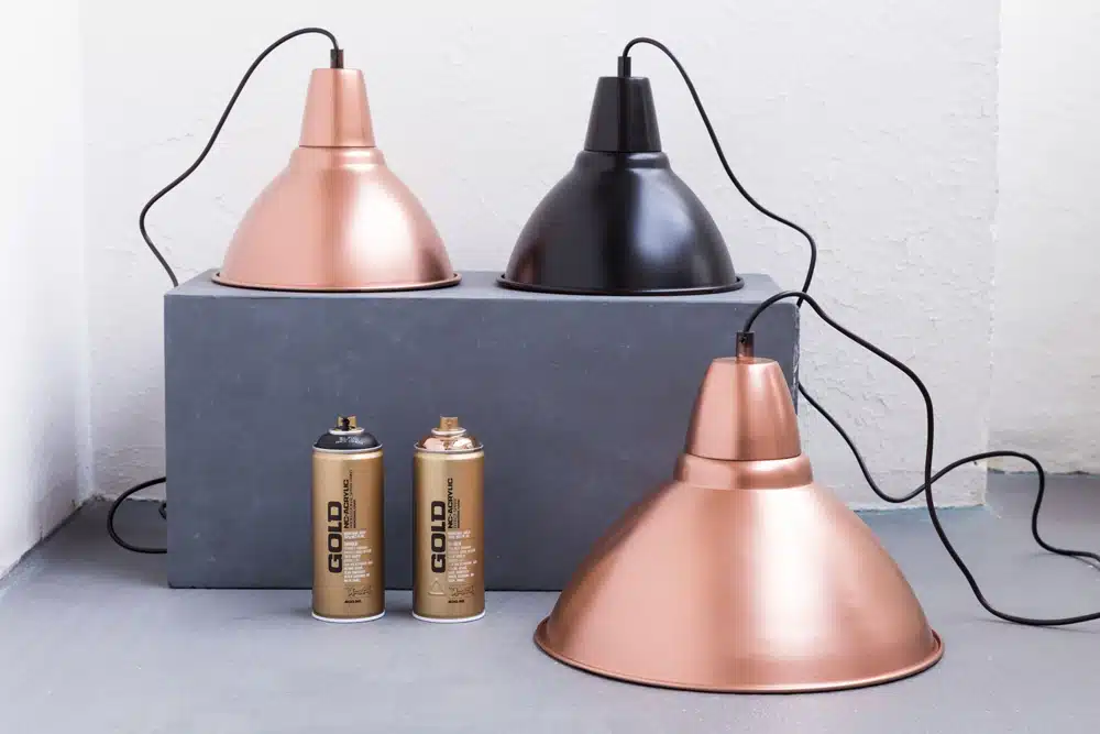 Montana GOLD Chrome Effect lampenkap