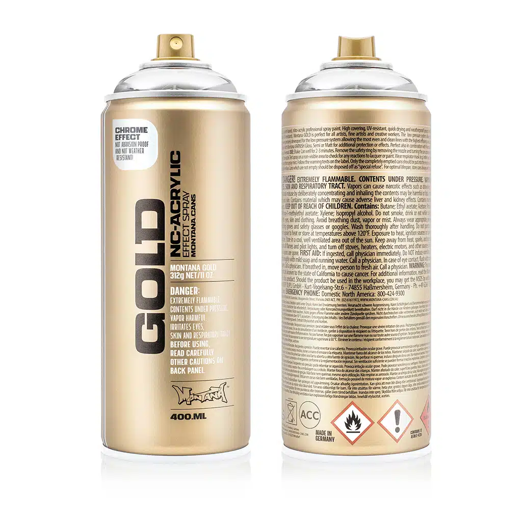 Montana Gold 400ML M1000 Silverchrome
