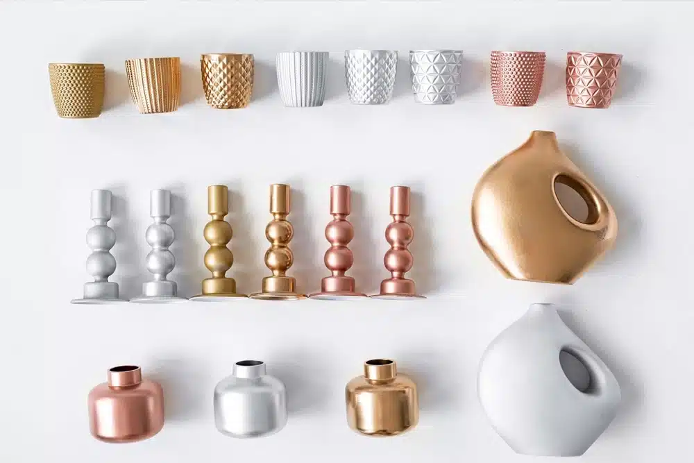 Montana Gold Metallic Colors voorbeeld voorwerpen