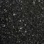 Montana Granit voorbeeld zwart