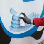 Montana Marble Spuitbus gebruikt als graffiti