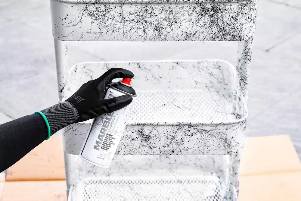 Montana Marble voorbeeld zwart