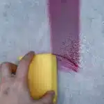 Montana Remover voorbeeld op een muur