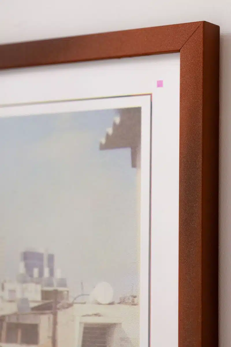 Montana Rust Spuitbus voorbeeld schilderrij omlijsting