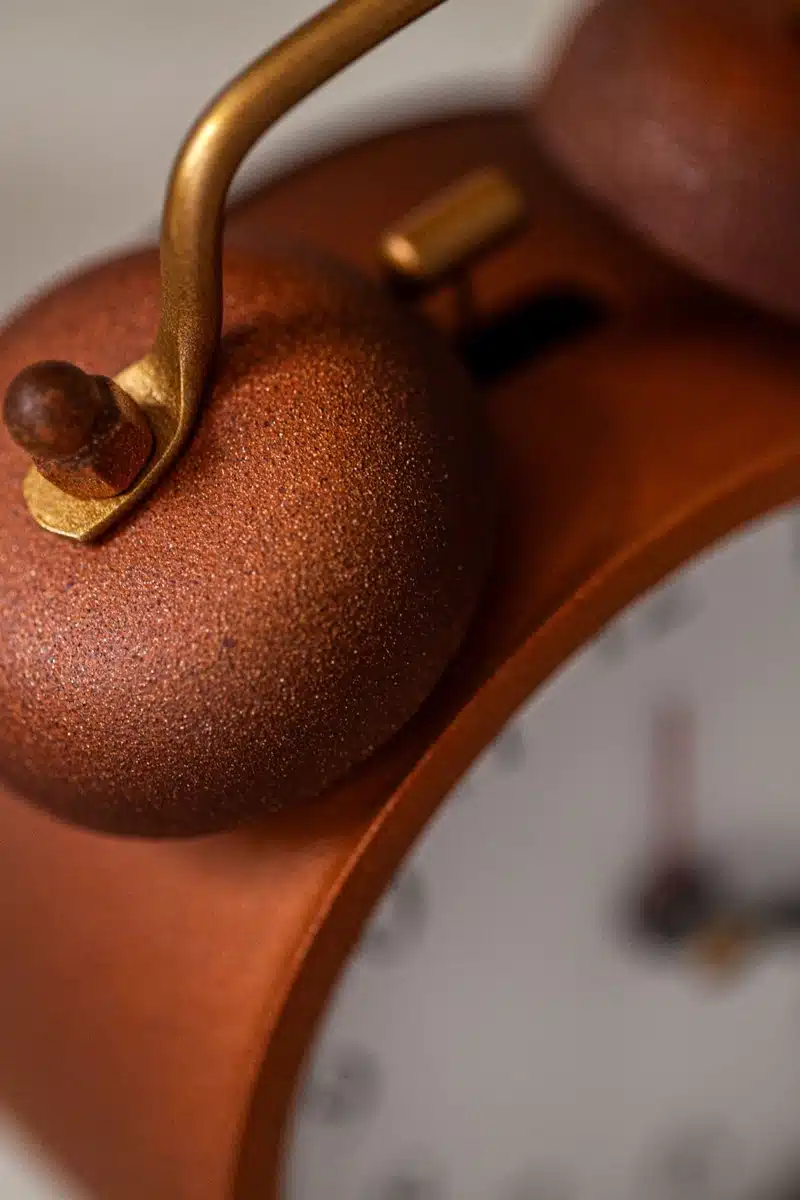 Montana Rust effect op een wekker