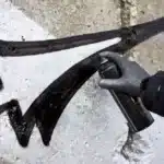 Montana Tarblack Low Pressure graffiti voorbeeld