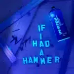 Montana UV Effect Transparant voorbeeld letters