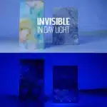 Montana UV Effect Transparant voorbeeld licht en donker