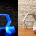 Montana UV Effect Transparant voorbeeld met dag en licht