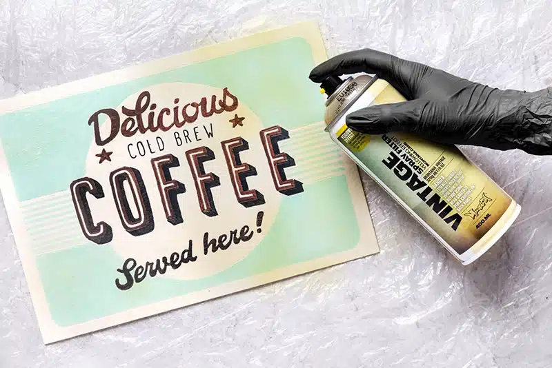 Montana vintage op kaart