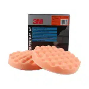 3M 50456 Perfect-It Polijstschijf Gewafeld 133mm Oranje Hard 2 stuks