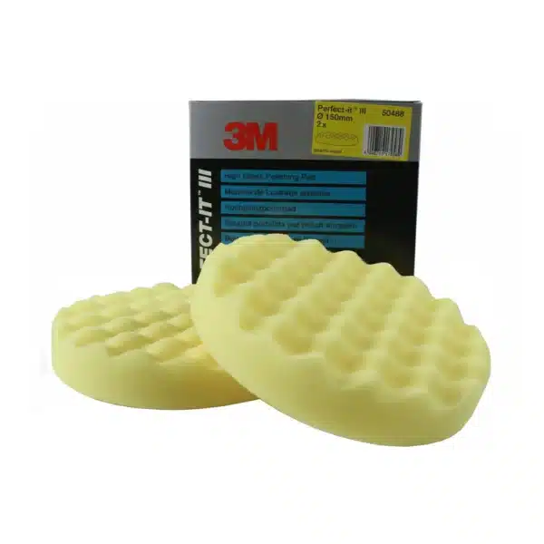 3M 50488 Gewafelde Hoogglans Polijstschijf 150mm – 2 stuks