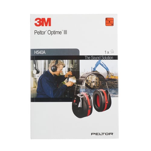 3M Peltor Optime III Gehoorbescherming Verpakking
