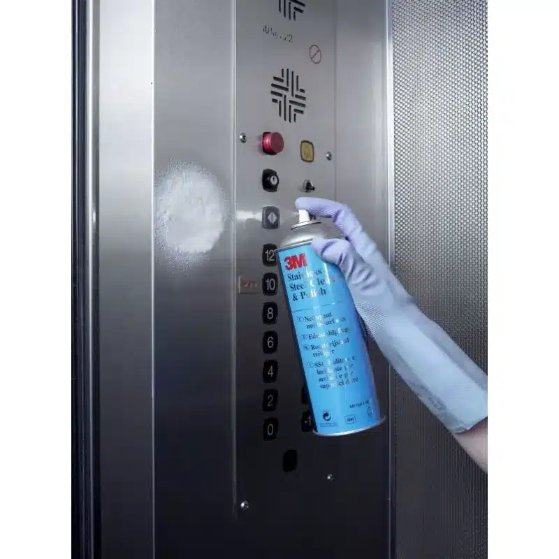 3M RVS Reiniger Spuitbus 600ml Aanbrengen
