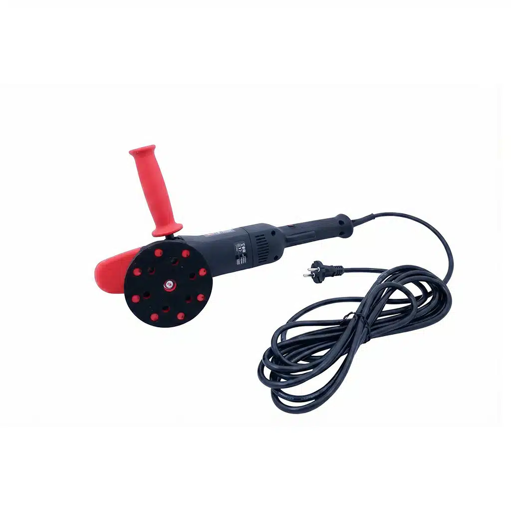 BTC Polijstmachine Dual Action Zijkant