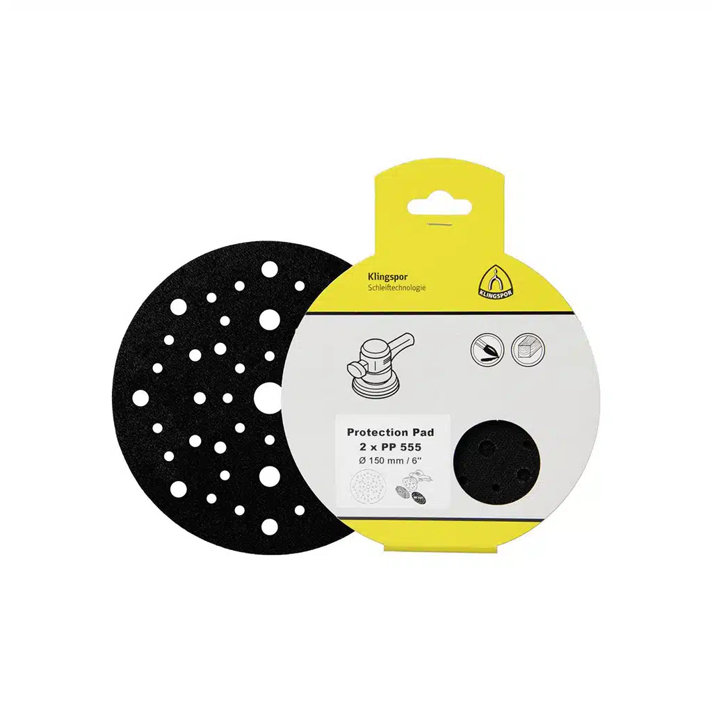 Klingspor Beschermkussen voor Schuurmachine Rond – 2 stuks