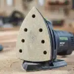 Klingspor Delta Schuurpapier op Festool Schuurmachine