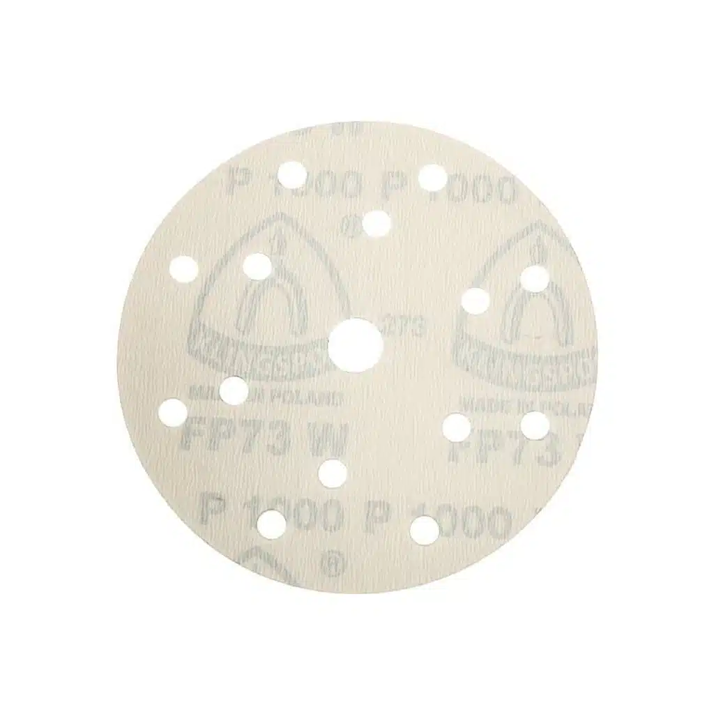 Klingspor Schuurpapier Rond Waterproof – Doos 100 stuks