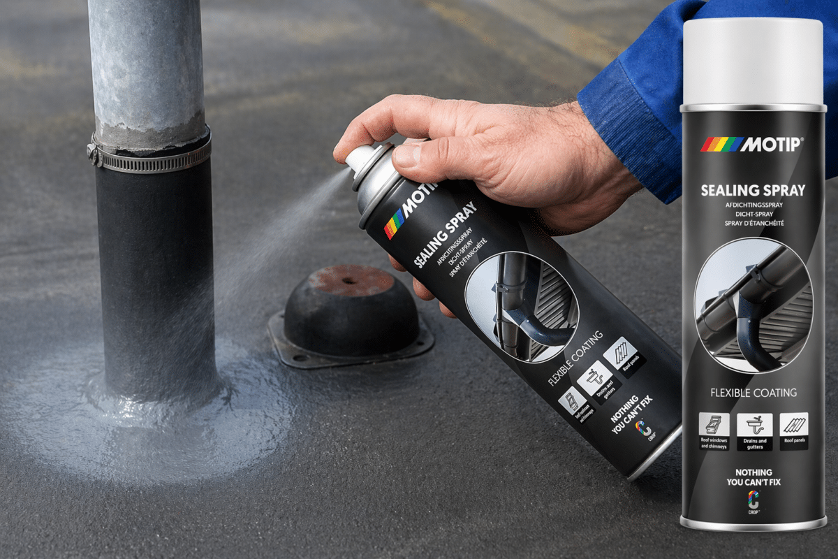 Motip Afdichtingsspray 500ml Pijp Afdichten