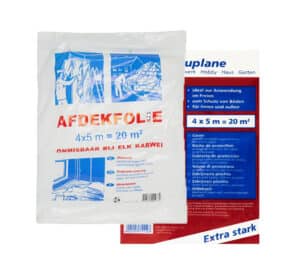 Afdekfolie 4 x 5 meter
