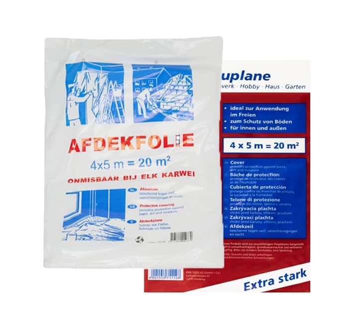 Afdekfolie 4 x 5 meter