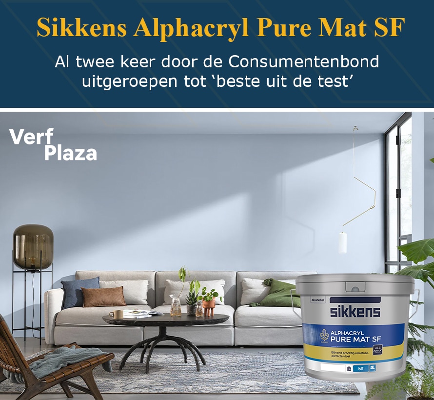 Best geteste muurverf Sikkens