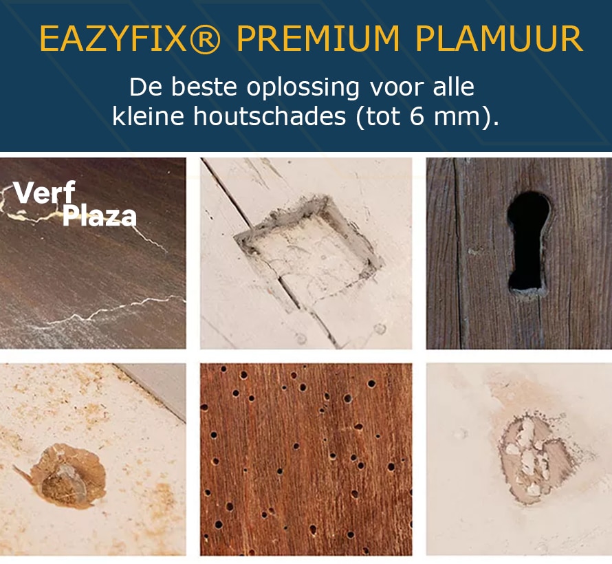 Eazyfix Premium Plamuur voor kleine houtschades