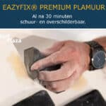 Eazyfix plamuur snel overschilderbaar