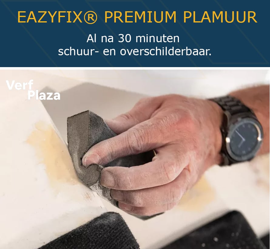 Eazyfix plamuur snel overschilderbaar