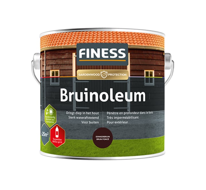 Finess Bruinoleum vervanger carboleum