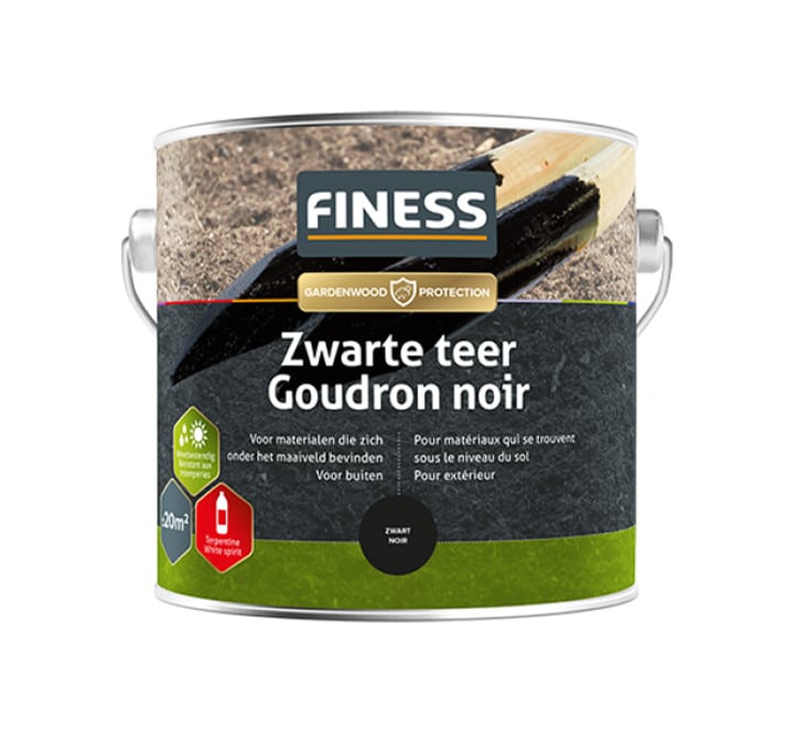 Finess Zwarte teer voor buiten
