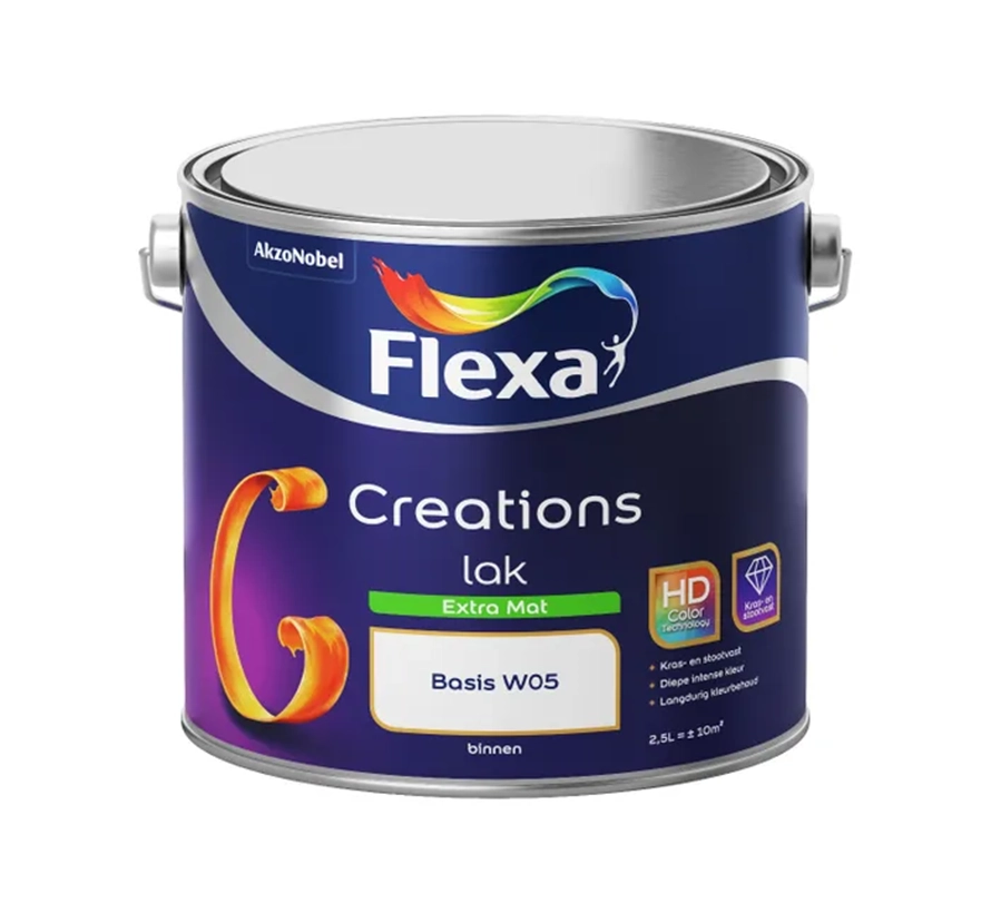 Flexa Creations Lak Extra Mat 2,5 liter
