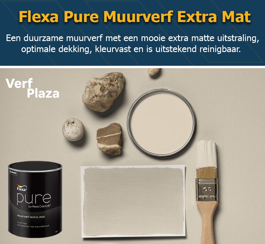 Flexa Pure muurverf de beste keuze