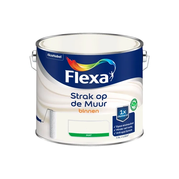 Flexa Strak op de Muur 2,5 liter