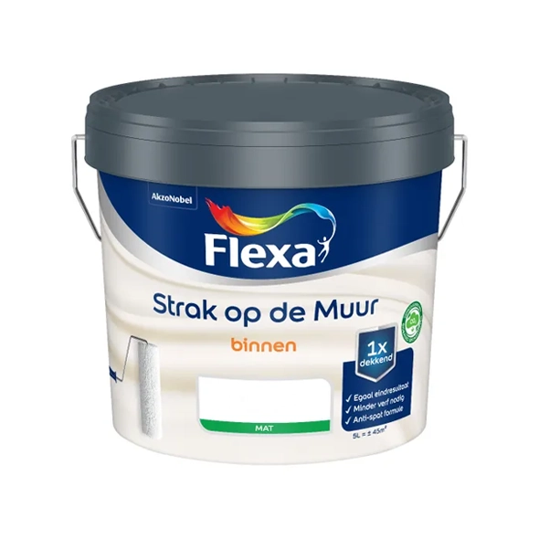 Flexa Strak op de Muur 5 liter