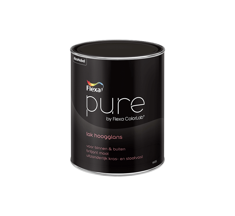 Flexa pure lak hoogglans 1 liter
