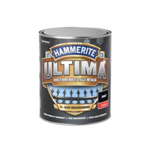 Hammerite Metaallak Ultima Hoogglans is een metaalverf voor buiten
