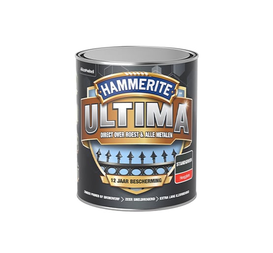 Hammerite Metaallak Ultima Hoogglans 750 ml Standgroen