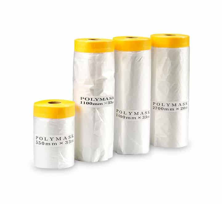 Maskingtape Geel met Folie