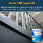 Matte binnenlak van Sigma