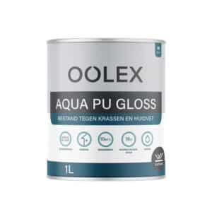 Oolex Aqua PU Gloss hoogglans lak voor binnen