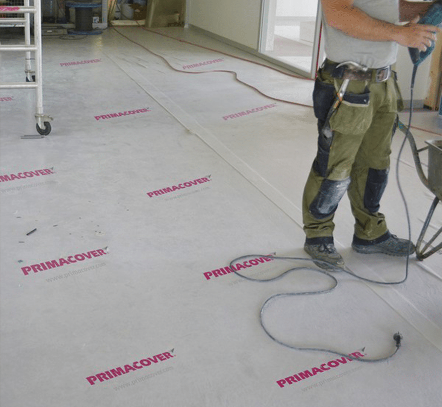 PrimaCover Standard Zelfklevend Afdekvlies voorbeeld
