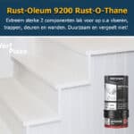 Rust Oleum 9200 Rust O Thane voor de trap