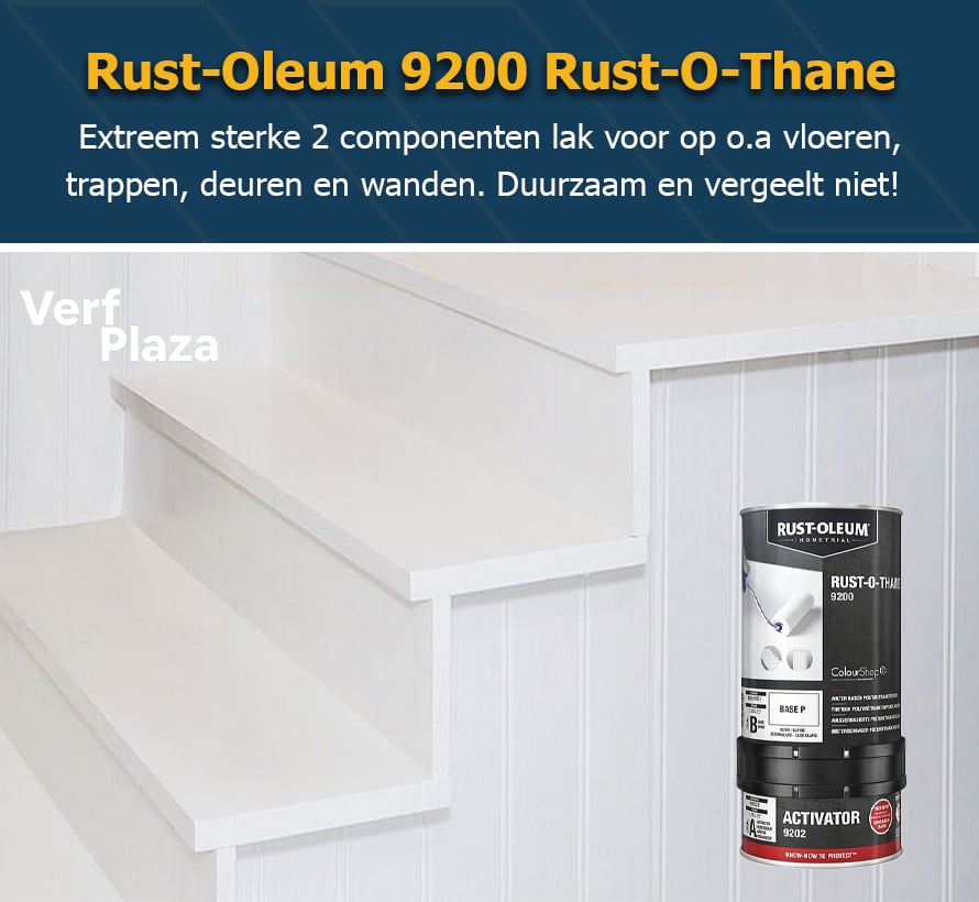 Rust Oleum 9200 Rust O Thane voor de trap