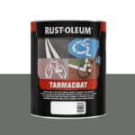 Rust Oleum Tarmacoat in de kleur RAL 7005 Muisgrijs