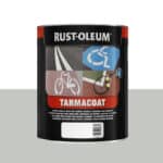Rust Oleum Tarmacoat in de kleur RAL 7035 Lichtgrijs