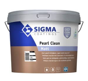 Sigma Pearl Clean Matt 10 liter afwasbare muurverf