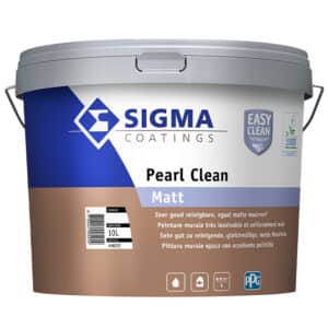Sigma Pearl Clean Matt 10 liter afwasbare muurverf