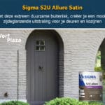 Sigma S2U Allure Satin zijdeglans lak voor buiten